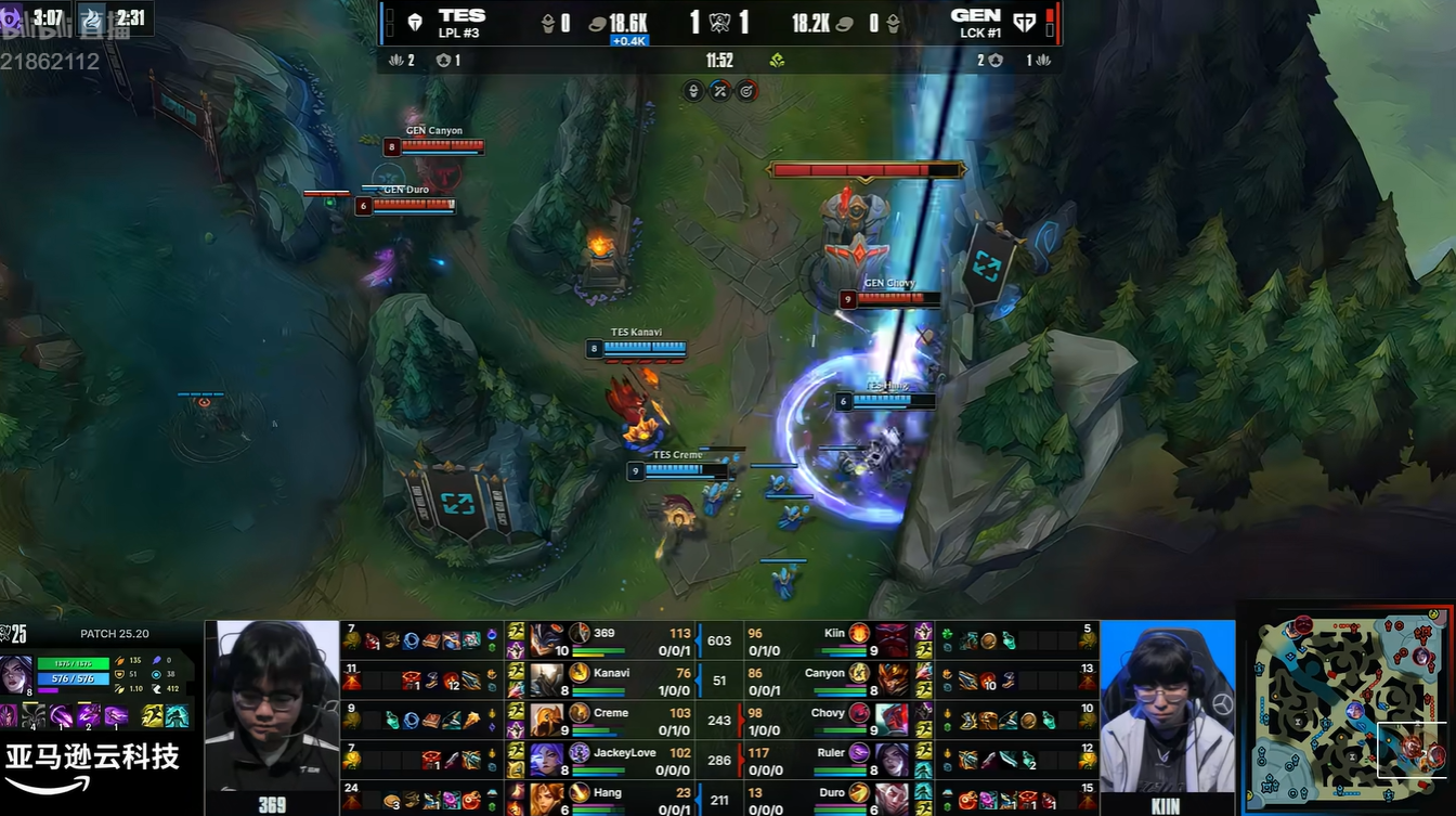 TES翻盘RNG，Faker拿下关键大龙焦点之战八强赛，锁定晋级资格的简单介绍